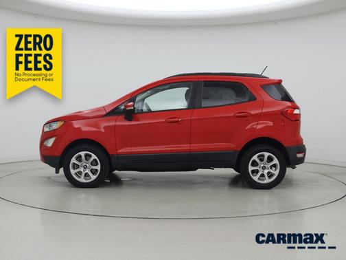 Red 2019 Ford EcoSport SE