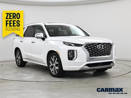 White 2022 Hyundai PALISADE Limited