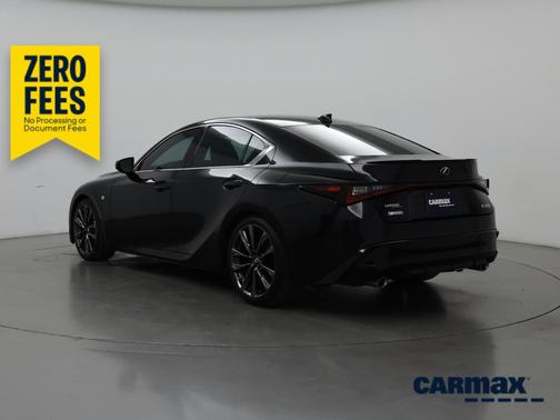 Black 2021 Lexus IS 350 F-Sport