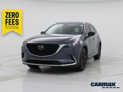 Blue 2021 Mazda CX-9 Carbon Edition