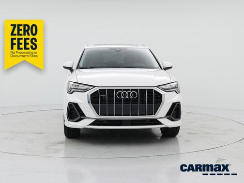 White 2023 Audi Q3 S-Line Premium