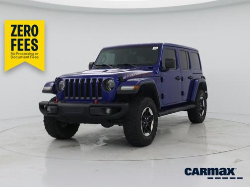 Blue 2019 Jeep Wrangler Unlimited Rubicon