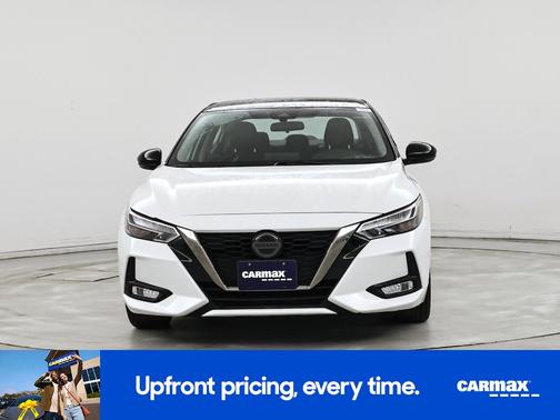 White 2021 Nissan Sentra SR