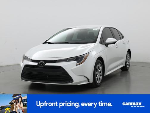 White 2023 Toyota Corolla LE
