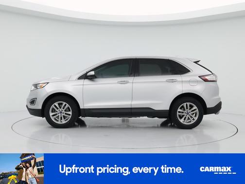 Silver 2017 Ford Edge SEL