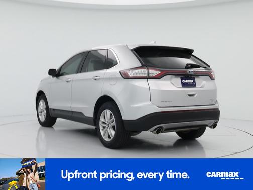 Silver 2017 Ford Edge SEL