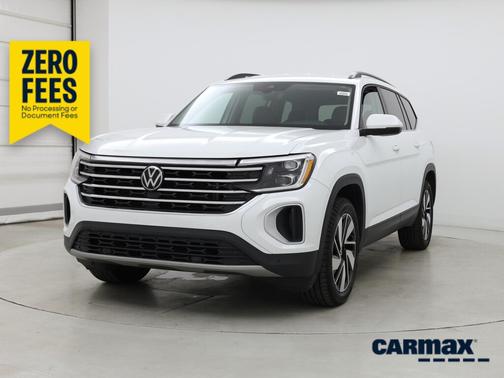 White 2024 Volkswagen Atlas SE w/Tech
