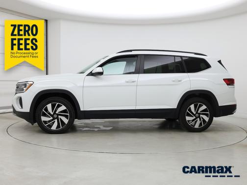White 2024 Volkswagen Atlas SE w/Tech