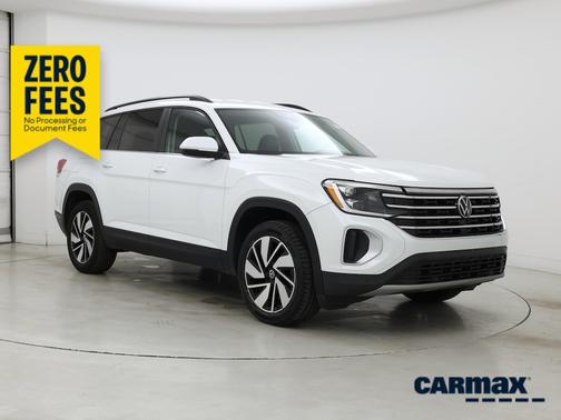 White 2024 Volkswagen Atlas SE w/Tech