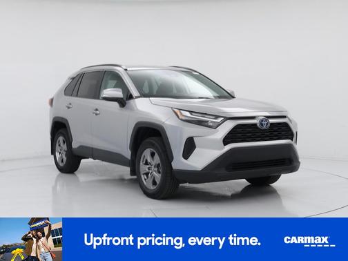 Silver 2024 Toyota RAV4 Hybrid XLE