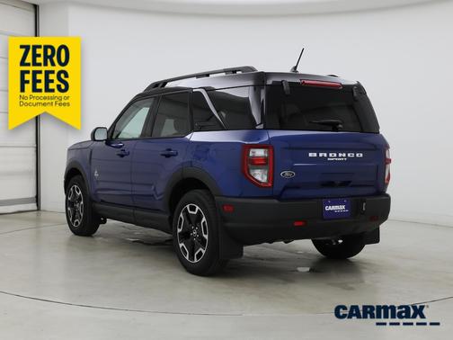Blue 2024 Ford Bronco Sport Outer Banks