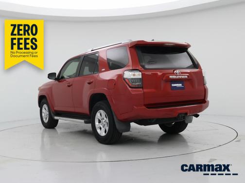 Red 2016 Toyota 4Runner SR5 Premium