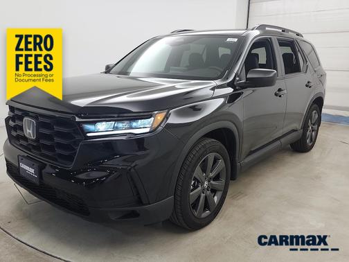 Black 2025 Honda Pilot Sport