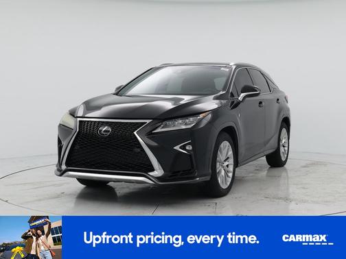 Black 2019 Lexus RX 350 F-Sport