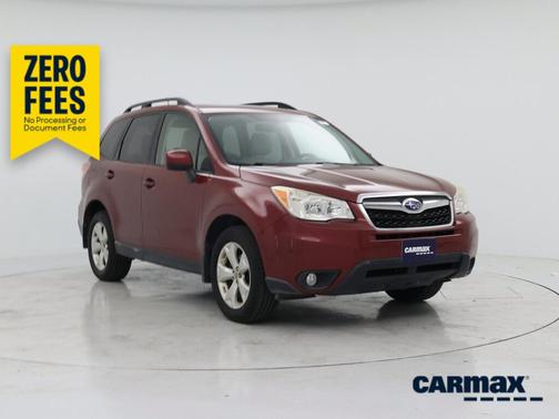 Red 2014 Subaru Forester 2.5I Premium