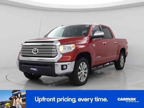 Red 2017 Toyota Tundra Limited