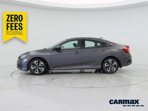 Gray 2016 Honda Civic EX-L
