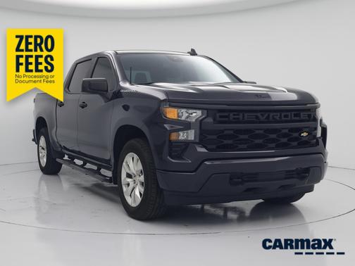 Gray 2023 Chevrolet Silverado 1500 Custom