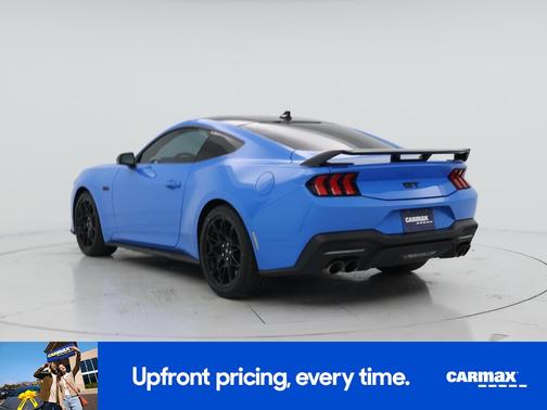Blue 2024 Ford Mustang GT Premium
