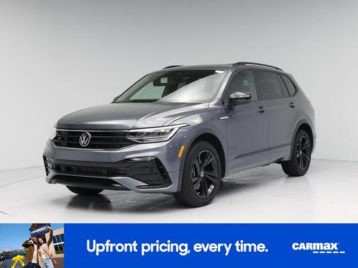Blue 2023 Volkswagen Tiguan SE R-Line Black