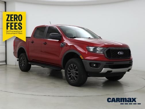 Red 2020 Ford Ranger XLT