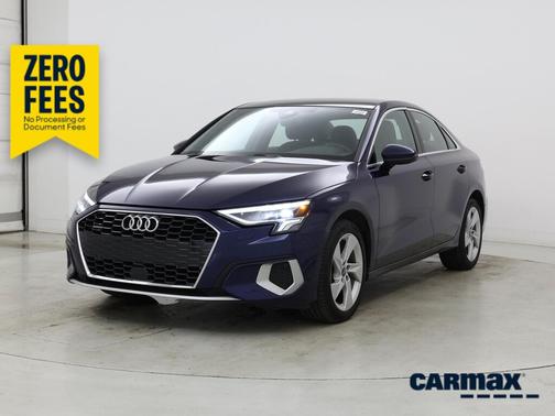 Blue 2023 Audi A3 Premium