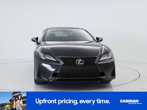 Black 2025 Lexus RC 350 F-Sport