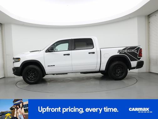 White 2025 RAM 1500 Rebel