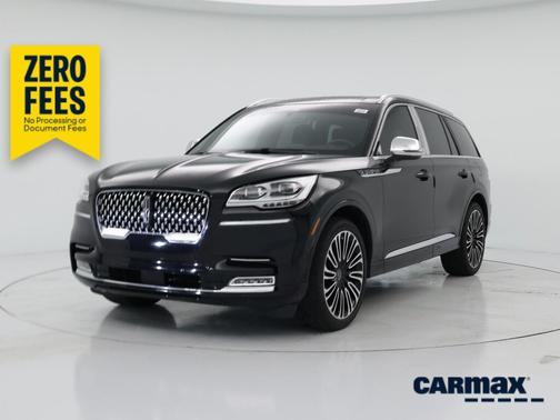 Black 2022 Lincoln Aviator Black Label