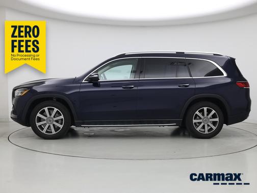 Blue 2022 Mercedes-Benz GLS 450