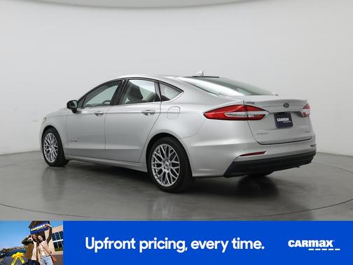Silver 2019 Ford Fusion Hybrid SE
