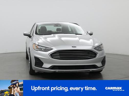 Silver 2019 Ford Fusion Hybrid SE