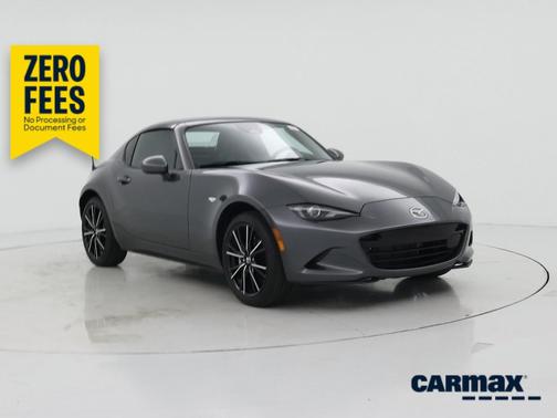 Gray 2025 Mazda MX-5 Miata RF Grand Touring