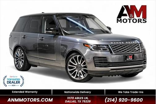 2019 Land Rover Range Rover 3.0L V6 Supercharged HSE