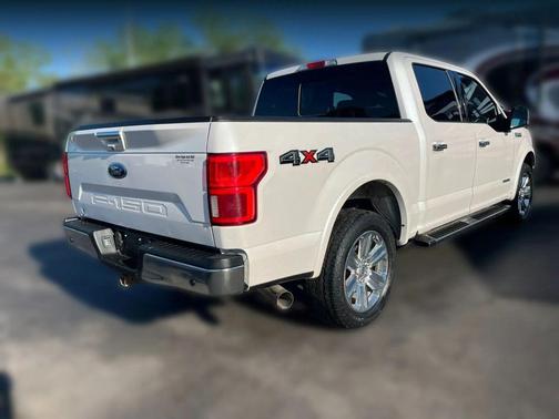 White 2018 Ford F-150 Lariat