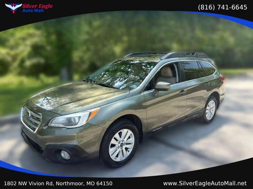 Green 2016 Subaru Outback 2.5i Premium