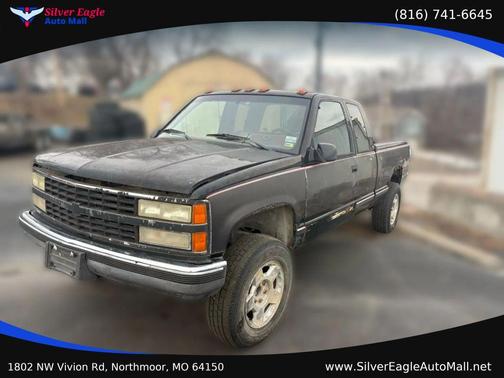 Black 1991 Chevrolet Pickup Truck Base