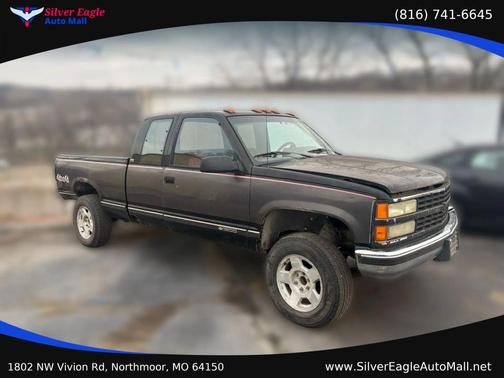 Black 1991 Chevrolet Pickup Truck Base