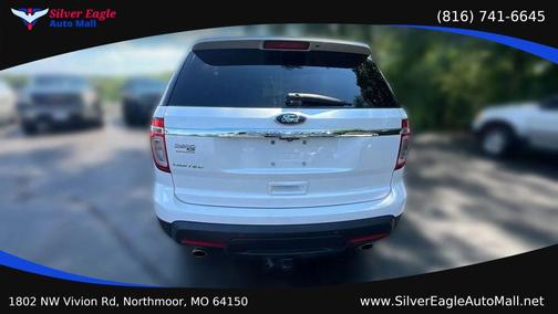 White 2014 Ford Explorer Limited