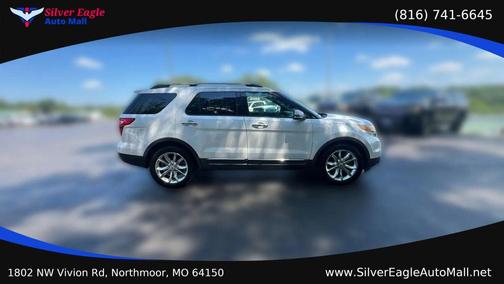 White 2014 Ford Explorer Limited