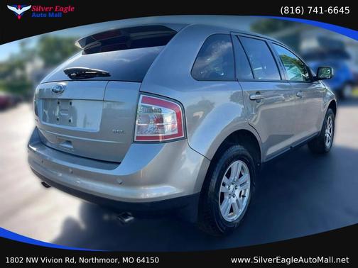 Silver 2008 Ford Edge SEL