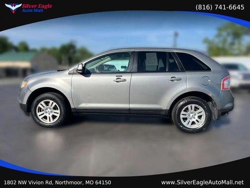 Silver 2008 Ford Edge SEL