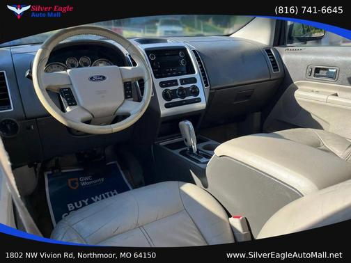Silver 2008 Ford Edge SEL