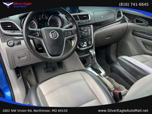 Blue 2015 Buick Encore Leather