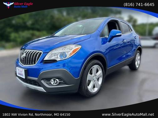 Blue 2015 Buick Encore Leather