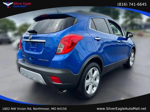 Blue 2015 Buick Encore Leather