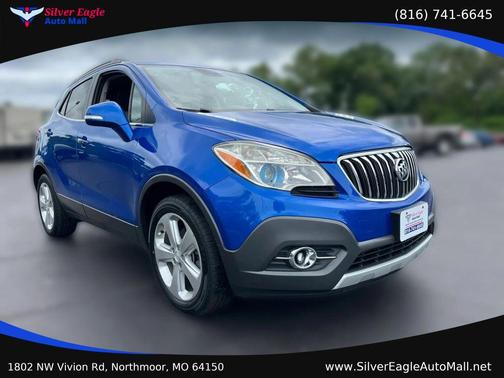 Blue 2015 Buick Encore Leather