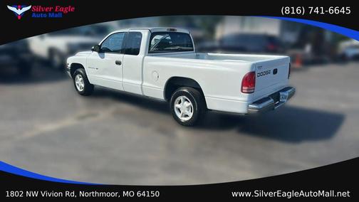White 1999 Dodge Dakota SLT Club Cab