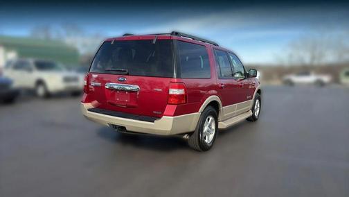 Red 2007 Ford Expedition Eddie Bauer