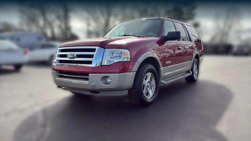 Red 2007 Ford Expedition Eddie Bauer
